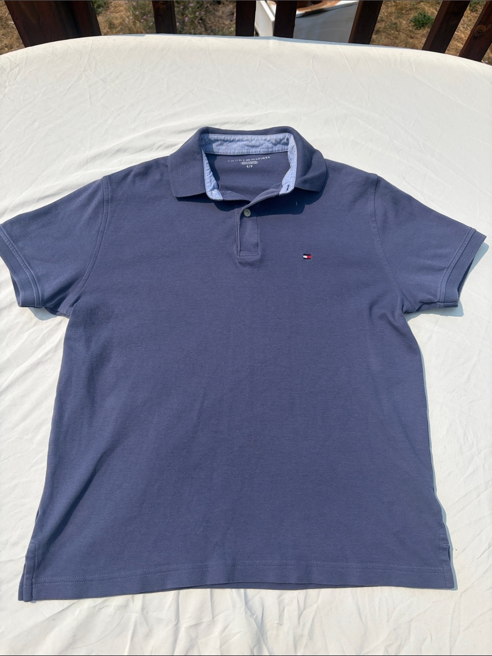 Tommy Hilfigure Blue Polo Shirt